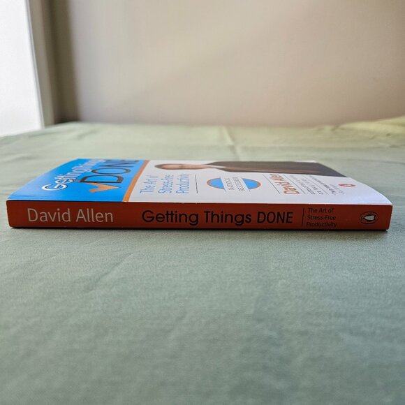 Getting Things Done: The‎ Art of Stress Free Productivity David Allen Paperback - Picture 7 of 8